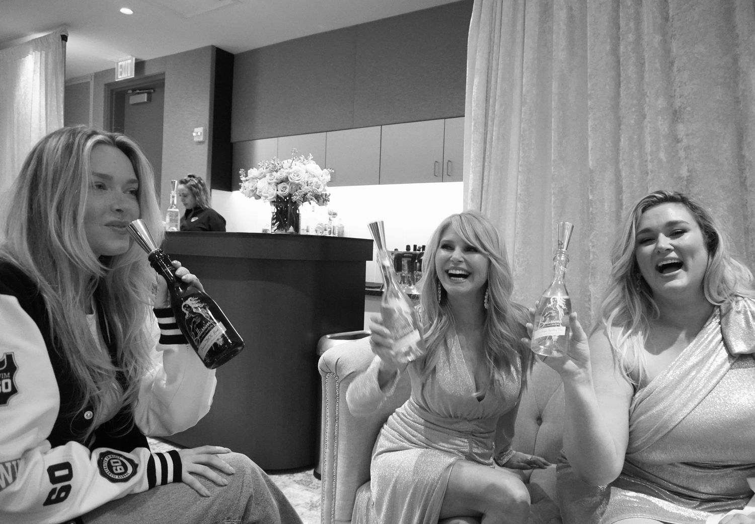 Camille Kostek, Christie Brinkley and Hunter McGrady